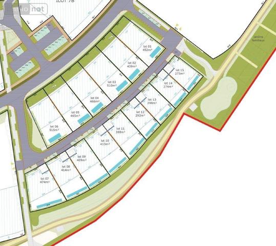 Terrain à Batir à vendre à Languidic dans le Morbihan (56440), ref : 2819-56030