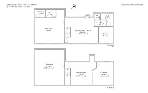 Appartement Paris 17e - TERNES