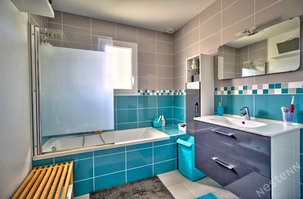 Maison plain-pied à LAFOX - Pavillon contemporain avec 3 chambres, jardin et piscine