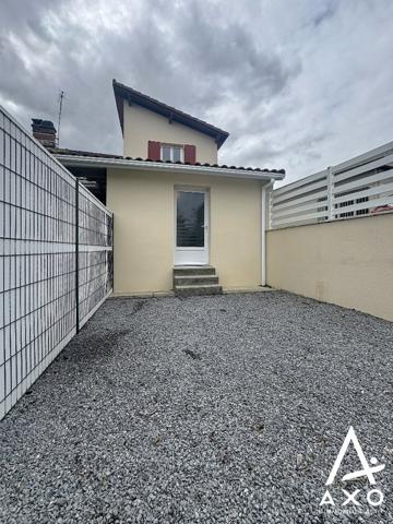 Maisonnette de ville 3 pièces avec extérieurs