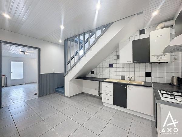 Maisonnette de ville 3 pièces avec extérieurs