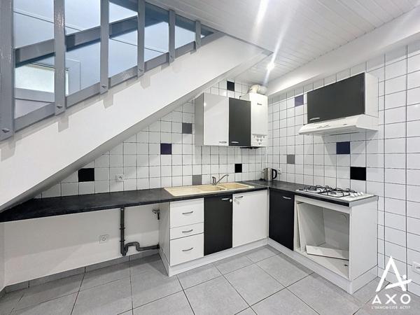 Maisonnette de ville 3 pièces avec extérieurs