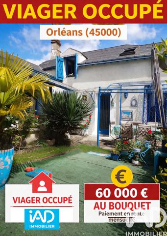 Maison à vendre 3 pièces 73 m² Orléans