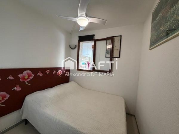 Appartement T2 avec loggia, parking et vue sur l’étang