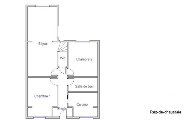 Location maison 5 pièces 79 m² Antony