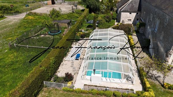 Magnifique propriété équestre du XVIIIe avec gîtes et piscine !!!