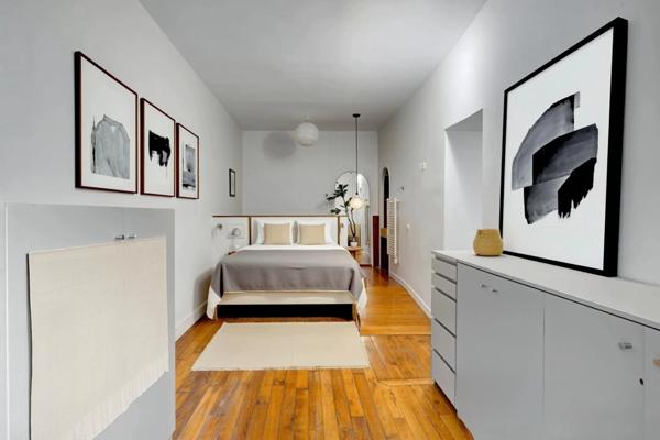 Ternes - Maillot, Appartement 3 pièces style atelier avec terrasse sans vis à vis