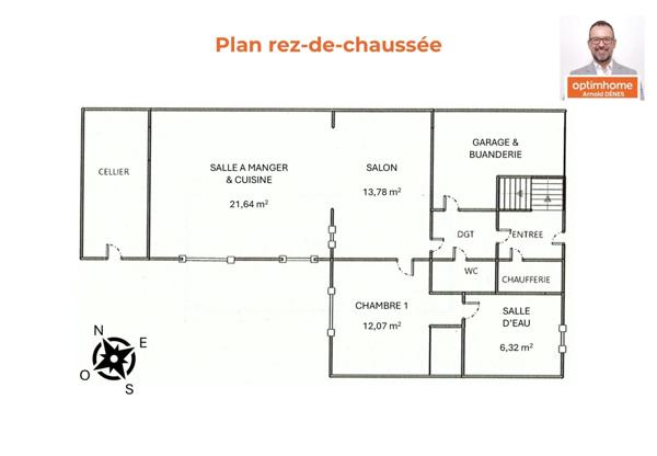 Maison rénovée, suite parentale au RDC, jardin, Bd Mermoz / métro St-Jacques-Gaïté