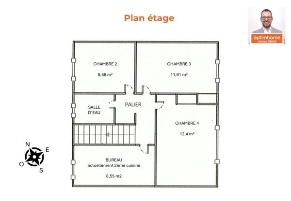 Maison rénovée, suite parentale au RDC, jardin, Bd Mermoz / métro St-Jacques-Gaïté