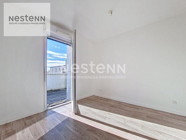 ORLEANS EST - T2 - TERRASSE plein OUEST - DERNIER ETAGE !