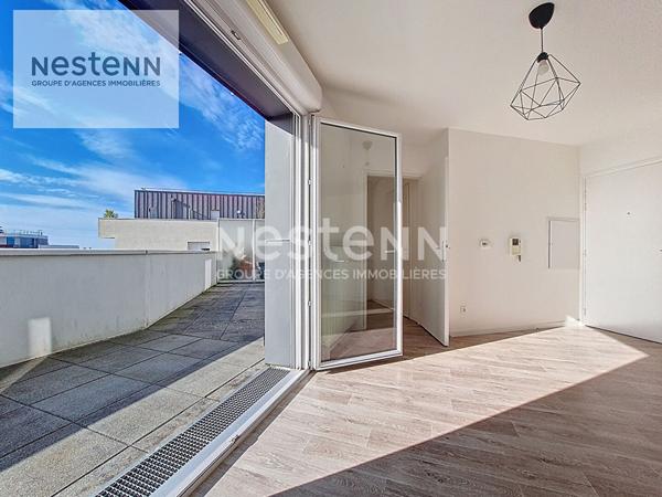 ORLEANS EST - T2 - TERRASSE plein OUEST - DERNIER ETAGE !