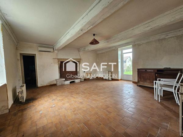 Maison 8 pièces 6 chambres avec terrain- (71230)