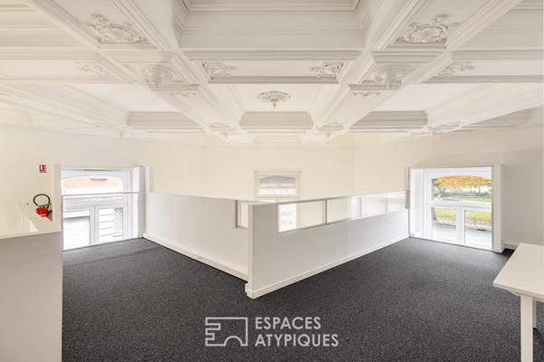 Duplex avec cachet XIXème siècle et intérieur moderne