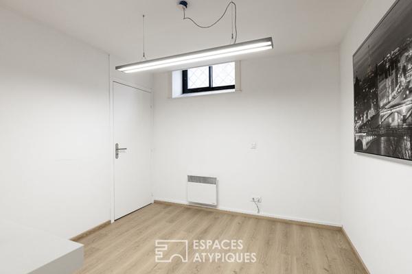 Duplex avec cachet XIXème siècle et intérieur moderne