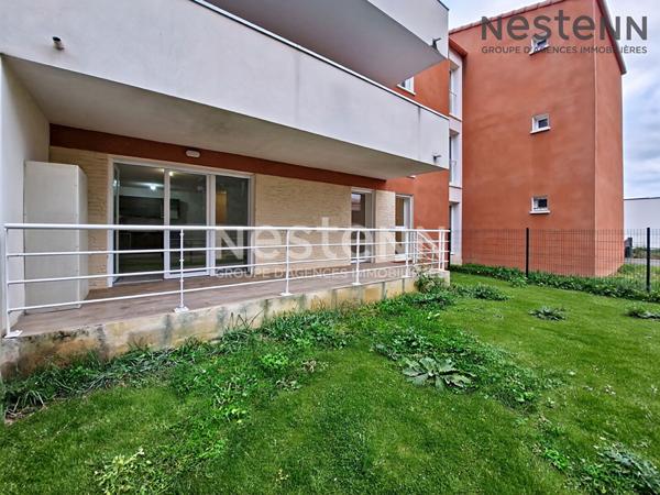 Appartement 3 pièces de 62 m2 en rez de jardin à Lunel