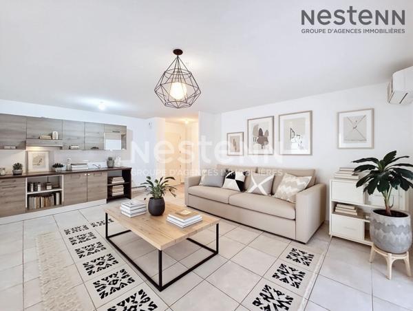 Appartement 3 pièces de 62 m2 en rez de jardin à Lunel