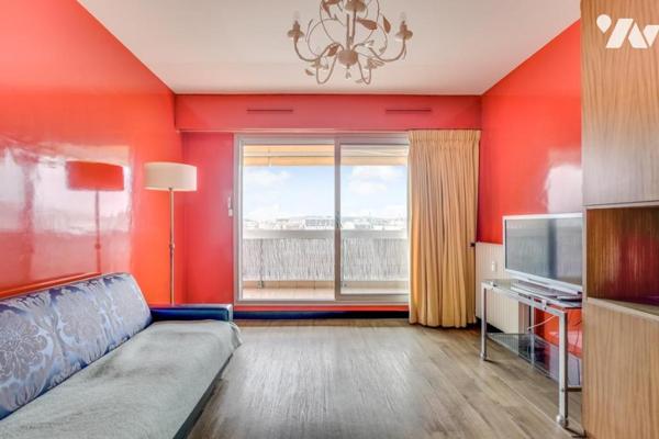 2 pièces avec large balcon et parking