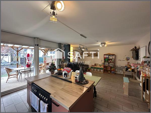 Maison centre ville avec jardin