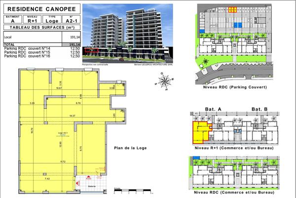 Achat local commercial près de FORT DE FRANCE - 191 m² - 625 000 €