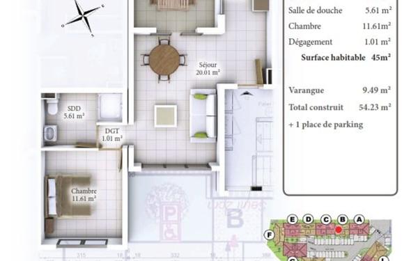 Appartement à vendre