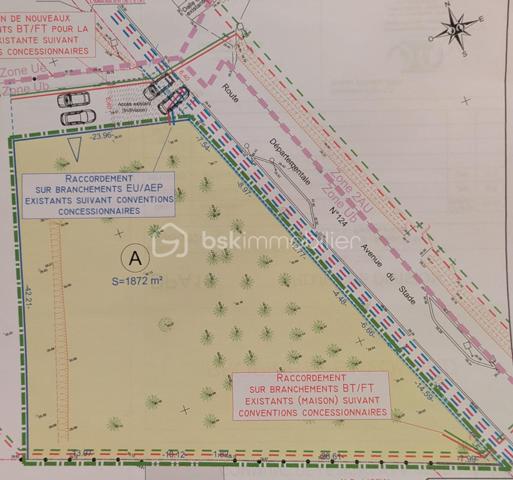 À seulement quelques minutes de Pézenas, découvrez ce beau terrain constructible de 1 872 m², situé sur la commune de Lézignan-la-Cèbe, dans un environnement agréable et recherché.

Entièrement viabilisé, clôturé et arboré, ce terrain offre un cadre idéal pour concrétiser votre projet de construction, avec une belle superficie permettant d'imaginer une maison confortable, de beaux espaces extérieurs, une piscine ou encore des dépendances selon les règles d'urbanisme en vigueur.
Les atouts du terrain

Superficie généreuse de 1 872 m²
Terrain viabilisé
Entièrement clôturé
Terrain déjà arboré, offrant un environnement verdoyant
Belle possibilité d'aménagement extérieur ou de diviser en deux parcelles
Commerces et services médicaux à proximité

Une situation particulièrement pratique

Idéalement situé, vous profitez d'un accès rapide aux principaux pôles du secteur :

Pézenas à environ 5 minutes
Accès autoroutier à environ 5 minutes
Béziers à environ 20 minutes
Cap d'Agde et littoral à environ 20 minutes

Un emplacement intéressant pour profiter à la fois du calme, de la proximité des services et d'un accès rapide aux grands axes et aux plages méditerranéennes.

Une belle parcelle, déjà viabilisée et aménagée, à découvrir pour votre futur projet de construction dans l'Hérault.

Pour davantage de renseignements, connaître les possibilités de construction ou organiser une visite, contactez-moi.