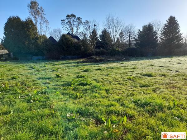 Terrain à bâtir 1480m2 pleine vue Pyrénées