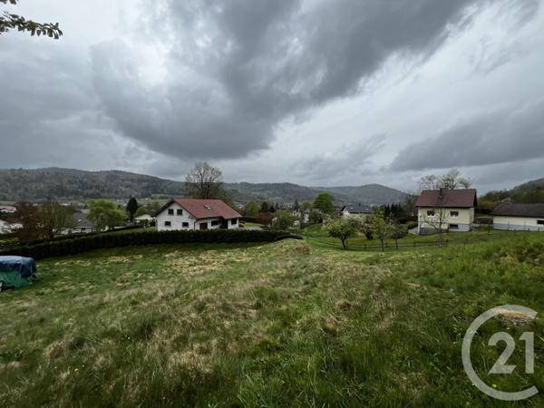 Terrain à vendre  1083 m2 RAMONCHAMP - 88