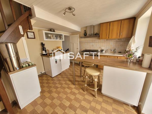 MAISON 4ch proche services  + Jardin + Dépendances