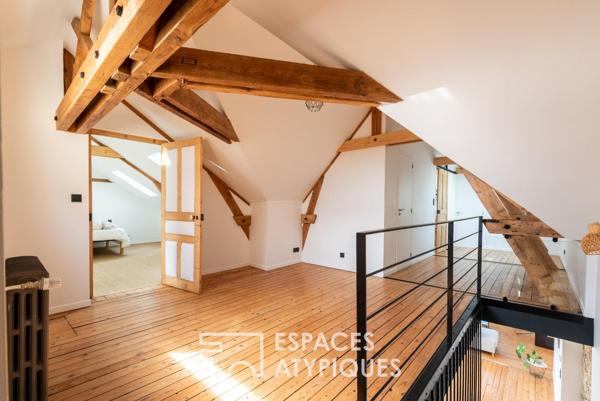 Duplex de caractère avec vue panoramique sur le château de Fougères