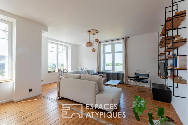 Duplex de caractère avec vue panoramique sur le château de Fougères