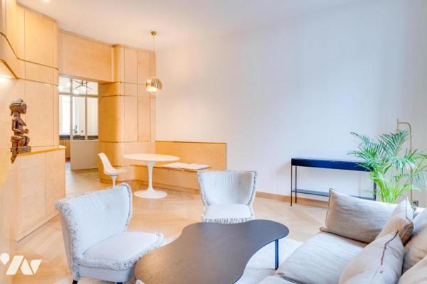PARIS 02 / QUATRE SEPTEMBRE - APPARTEMENT HAUSSMANNIEN 3 PIÈCES RÉNOVÉ & CLIMATISÉ + CAVE