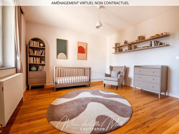 Maison de ville 3 chambres, bureau + garage