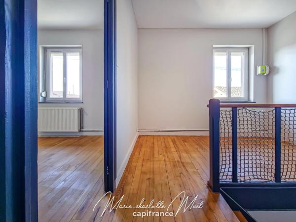 Maison de ville 3 chambres, bureau + garage