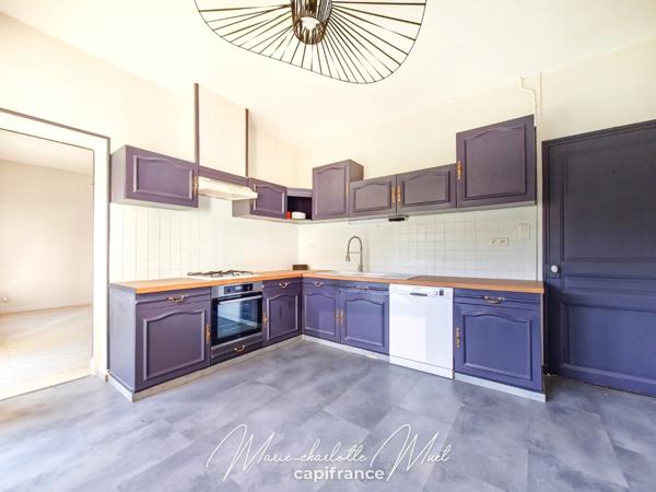 Maison de ville 3 chambres, bureau + garage