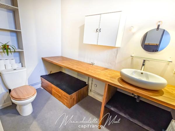 Maison de ville 3 chambres, bureau + garage