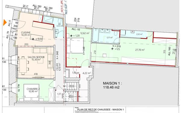 Appartement à vendre    4 pièces • 118,46 m2 Saint-Cergues