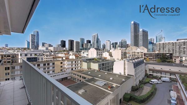 PUTEAUX/CENTRE 2 pièces de 47 m² avec balcon 13m², parking et cave