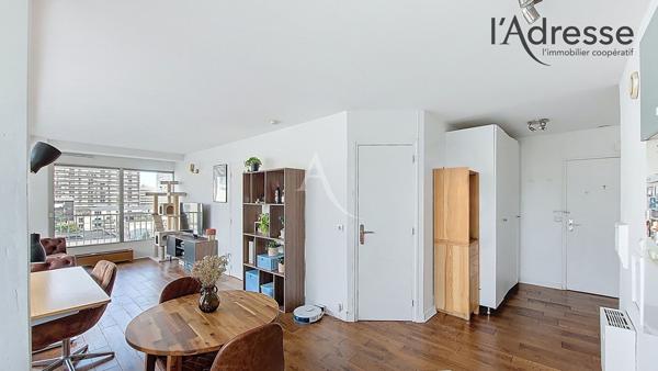 PUTEAUX/CENTRE 2 pièces de 47 m² avec balcon 13m², parking et cave