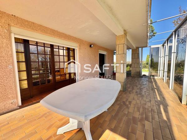 Villa 222m2 , parcelle 1800m2 vue imprenable
