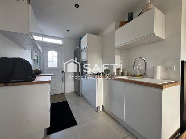 Vue dégagée, grand garage