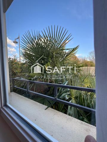 Vue dégagée, grand garage