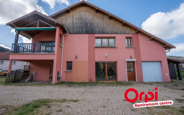 Maison à vendre    4 pièces •  Le Val-d'Ajol