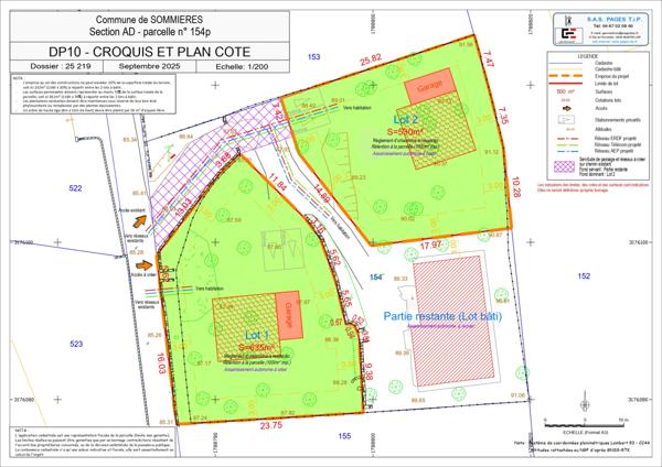 Sommières (30250) SOMMIÈRES, MAUVALAT, Terrain à batir, calme, ensoleillé
