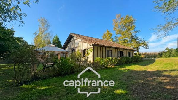 MISSON (40) 🌿 Ferme landaise authentique à vendre à Misson – Havre de paix au cœur de la Chalosse