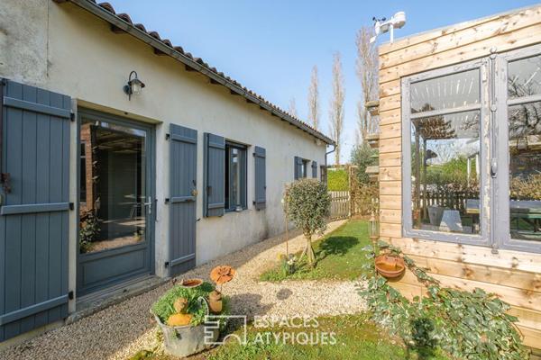 Maison de caractère au pied du Château de Cherveux