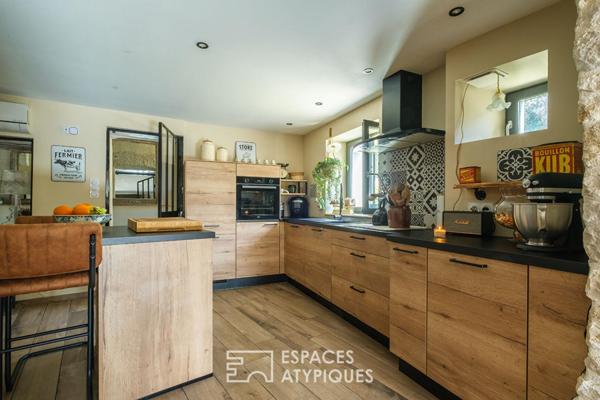 Maison de caractère au pied du Château de Cherveux