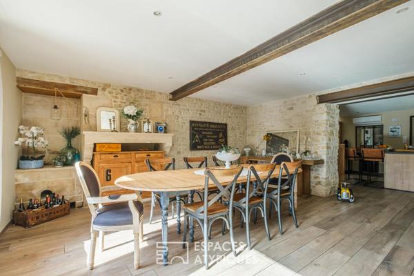 Maison de caractère au pied du Château de Cherveux