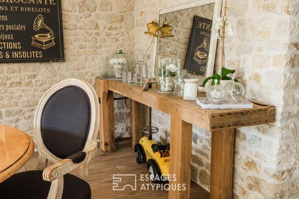 Maison de caractère au pied du Château de Cherveux