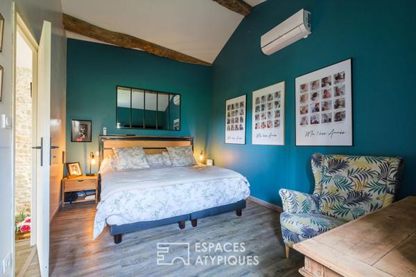 Maison de caractère au pied du Château de Cherveux