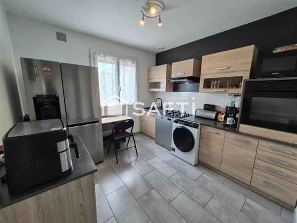 Pavillon PLAIN PIED 3 ch + Garage + Jardin + Clim
